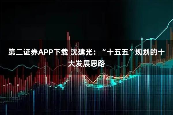 第二证券APP下载 沈建光：“十五五”规划的十大发展思路